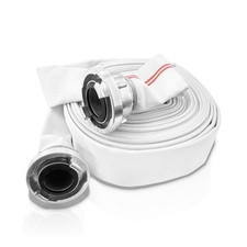 20 m Textil Flachschlauch 2 Zoll Wasserschlauch Feuerwehrschlauch + 2 x C Storz