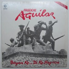 Freddie Aguilar Bayan Ko... Di Ka Nag-iisa G. Records International Vinyl LP