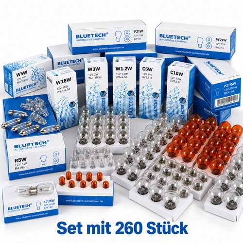 260 stück set beleuchtung - set,
