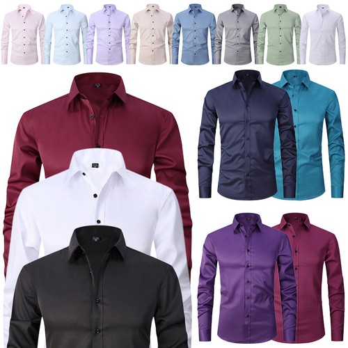 Herren stretch hemd - stretch,