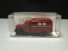 Spur H0 1:87 BREKINA 30712 Robur Garant Koffer Feuerwehr Neuwertig OVP LKW Model