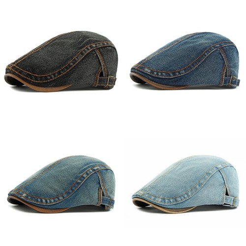 Schiebermütze herren denim - schiebermütze,