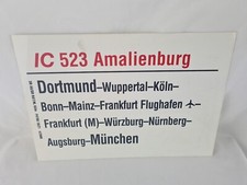Zuglaufschild 523 - zuglaufschild,