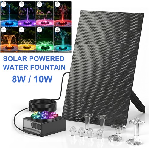 Solar teichpumpe springbrunnen - solar,