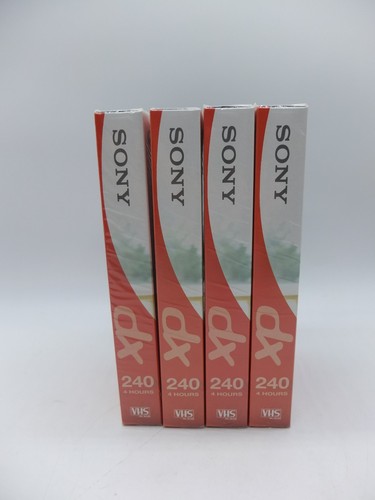 Sony 240 vhs stück neu - vhs, 4