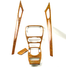 Original NEU SL R230 Mittelkonsole Tür Holzverkleidung Satz Kastanie HELL