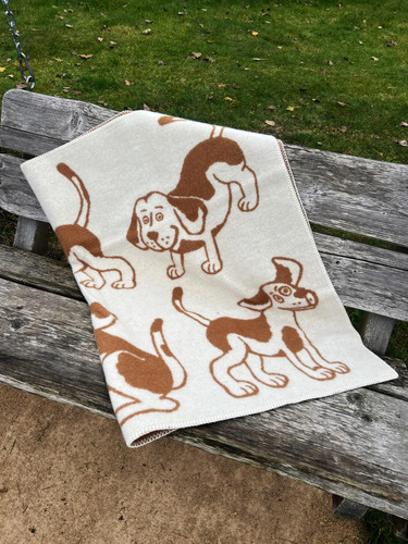 Klippan wolldecke hund - klippan, camel