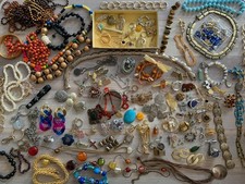 Modeschmuck Konvolut | Bastler Lot Sammlung Schrott defekt D