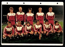 Nationalmannschaft Dänemark Kicker Mannschaftsbild Sign. Lerby, Olsen ## G 41494