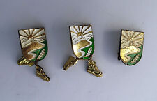 Pfalz, 3 Wanderabzeichen, Hutnadeln, Lot, Konvolut.
