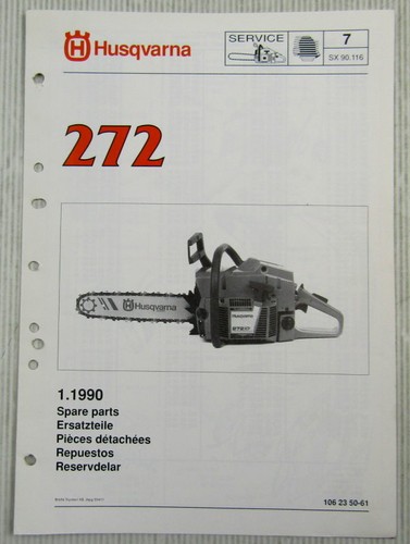 Husqvarna 272 kettensäge - 272,