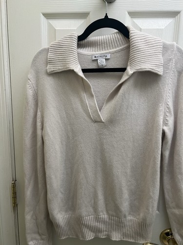 Athleta beige merino wool - athleta,
