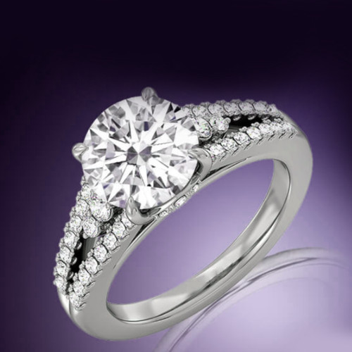 Damen ehering ct diamant - 2,50,
