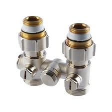 EinrohrHahnblock G3⁄4"M x