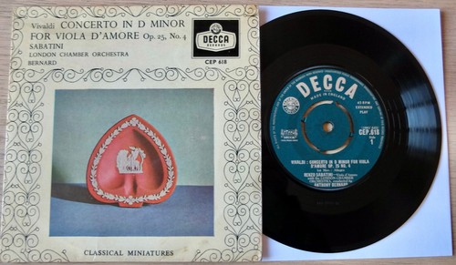 Decca cep 618 - decca, viola