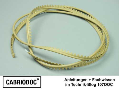Keder cremebeige - (€3.90/m),