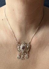 Silber 925 Filigrane Halskette