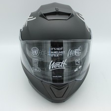 Westt Integralhelm mit verstärktem Kinn, für Männer und Frauen, Chopper, Moped, 