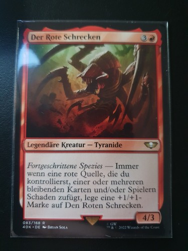 Mtg der rote schrecken magic - mtg,