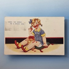 Comic Postkarte 1939 süßes