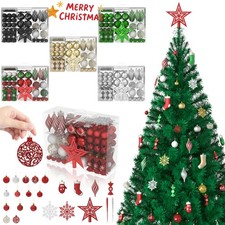 138er Set Weihnachtskugeln