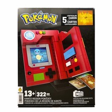 MEGA Pokemon Pokedex Pokémon HYM37 Pokédex Bausteine, Lichtfunktion und Karten