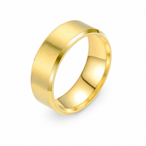 Edelstahl ring gold silber - edelstahl,