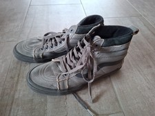 Vans SK8-Hi MTE Grau Grey Black White Größe 41 Us 8,5 Old Skool