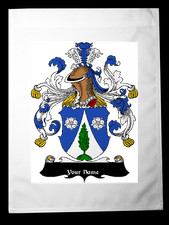 Flagge Wappen Familie Crest -