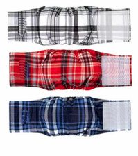 Hundewindeln Rüden kariert