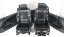 BMW E46 CD LCI Cabrio M- Sport Leder Sitze Innenausstattung elektrisch schwarz