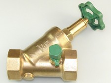 SEPPELFRICKE FREISTROMVENTIL 1 1/2" DN40 SCHRÄGSITZVENTIL VENTIL ABSPERRHAHN M.E