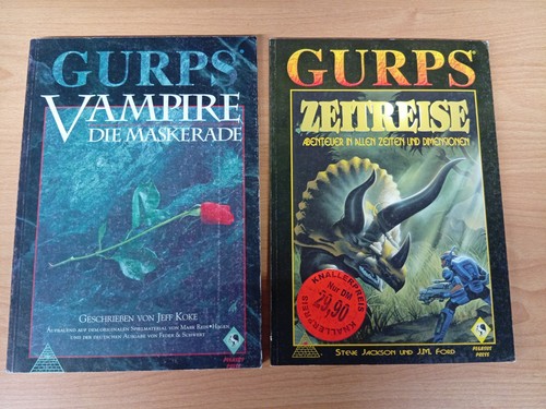 Gurps rollenspiel set vampire - set:,