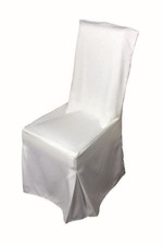 6 STUHLHUSSEN HUSSE WEISS MATT