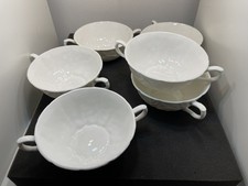 WEDGWOOD 6 Suppentassen 5 x 13