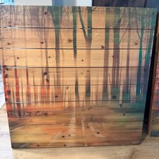 Parvez Taj Wood Art Print