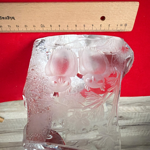 Glasfigur eulen - glasfigur,