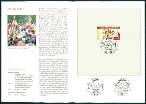 Brd sammelblatt 2009 kinder - 2009/33,