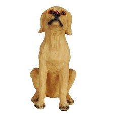 Clayre & Eef Deko Hund Tierfigur Landhausstil  12 x 8 x 16 cm.