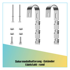 2 Stück Solarpanel Halterung