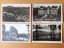 4 x Ak Schierke / Hotel Fürstenhöh - Gesamtansicht mit Blick zum Brocken....