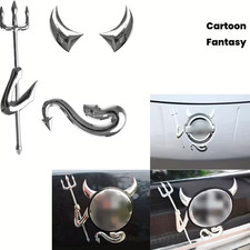 1 Stück 3D Teufel Auto-Logo