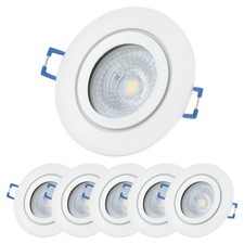 LED Einbaustrahler Bad GU10 7W