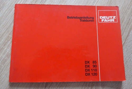 Deutz fahr schlepper dx85 - deutz,