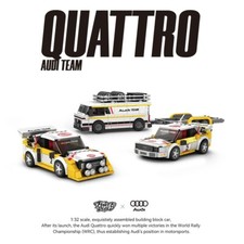 ⬛ Happy Build PB8812 - Audi Quattro Team, 3er Set ⚡Lizenziert⚡