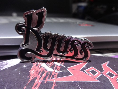 Kyuss pin badge battle jacket - kyuss,