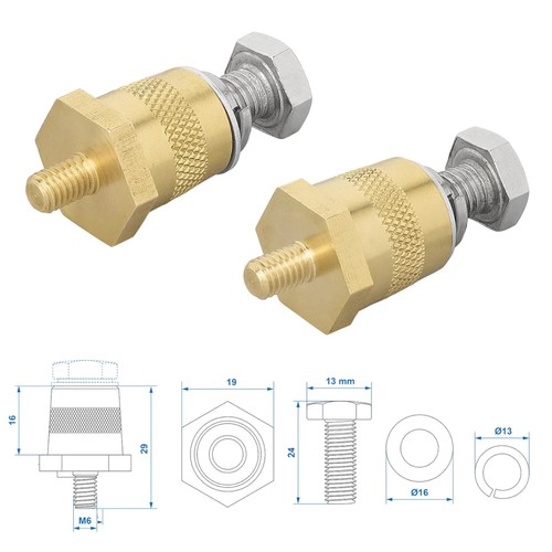 Batteriepol schraubpol adapter - schraubpol,
