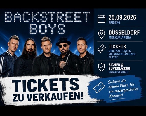 Backstreet boys tickets - backstreet,