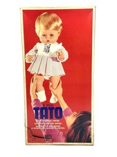 Vintage Puppe Puppe Tato Effe