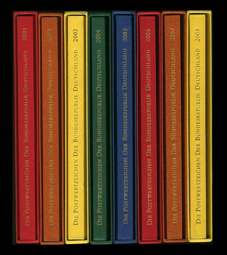 Jahrbücher 2001 2008 mit - 8,